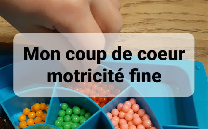 You are currently viewing Mon coup de cœur motricité fine